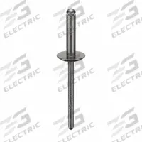 Blind Rivet,2 in L,0.156 in dia,PK500: Inch, 2 in Overall Lg, 43/64 in Body Lg, Open End, 500 PK (MPN U34131.015.0058). Key specifications — Brand: APPROVED VENDOR.