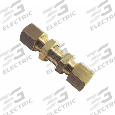 LEGRIS Compression Fitting Adapter: 15 mm OD x 15 mm OD Fitting Size - Standard Sleeve Brass Compression Fittings