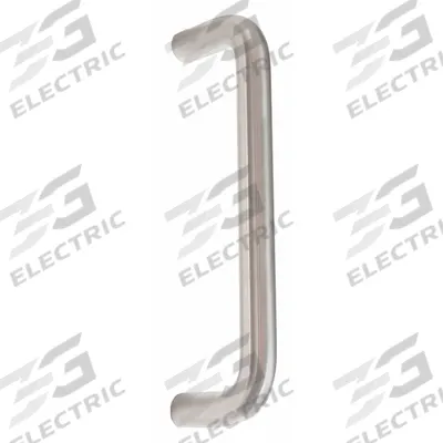 TRIMCO Pull Handle: 0.75 in Wd, 10 3/4 in Ht - Antimicrobial Door Pulls