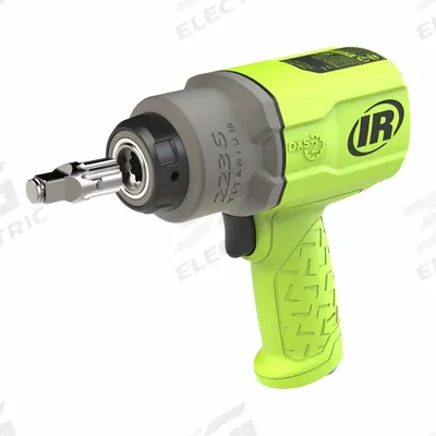 INGERSOLL RAND Air Impact Wrench: Full-Size, 1/2 in Drive, Pistol-Grip, Square - Pistol-Grip Air-Powered Impact Wrenches with Standard Anvils