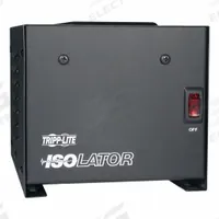 TRIPP LITE Isolation Transformer: 500 W Power Rating, 120V, 120V AC, 5-15P, 5-15R, 4 Outlets (MPN IS-500). Key specifications — NEMA Receptacle Configuration: 5-15R; Input Voltage: 120V; Output Voltage: 120V AC; Brand: TRIPP LITE.