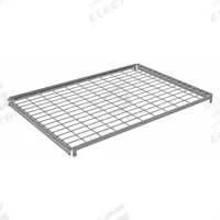 TENNSCO Shelf: 42 in x 30 in, 550 lb Load Capacity, Steel, 5 ga Decking, Gray, Shelf (MPN ZAES-4230W). Key specifications — Decking Material: Steel; Includes: (4) Beams; Decking Finish: Zinc Plated; Shelf Configuration: Single Straight; Color: Gray; Frame Material: Steel; Brand: TENNSCO; Frame Finish: Zinc Plated.