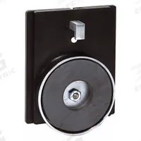 RETRACTA-BELT Magnetic/Clip Mount Plate: Black, 4 in Overall Ht, Magnetic-Mount (MPN WP412M-SB). Key specifications — attr193628: RETRACTA-BELT; attr981604: Retracta-Belt® 15, 20, 25 or 30 ft Wall Mounts; attr981606: Polycarbonate; attr981612: Magnetic/Clip Wall Mount Plate; attr1005082: Magnetic-Mount.
