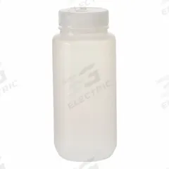 NALGENE Laboratory Bottle: PPCO, 500 mL, 16 fl oz, Closure Included, Natural, 53 mm, Polypropylene (MPN 2105-0016). Key specifications — Brand: NALGENE; Graduated: No; Body Color: Natural.