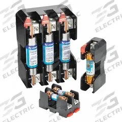LITTELFUSE Fuse Block: Open Block Design, 3 Pole, 250 V AC, Box Lug, Non-Indicating (MPN LFR256003C). Key specifications — Brand: LITTELFUSE.