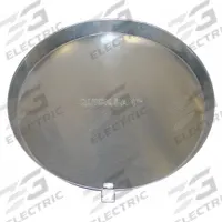 APPROVED VENDOR Water Heater Pan: Aluminum, 25.75 in OD, 24 in ID, 2.5 in Overall Dp (MPN QP-24). Key specifications — For Heater Power Type: Electric; Includes: 1 in Bulkhead Fitting; Brand: APPROVED VENDOR; Manufacturer Part Number: QP-24.