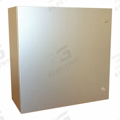 HAMMOND Electrical Enclosure: 316 Stainless Steel, 24 in x 24 in x 10 in, NEMA 12/13/3R/4/4X - Stainless Steel Enclosures