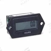 TRUMETER Hour Meter: Hour Meters, Front Panel Mounting, Digital, 2 1/4 in x 1 1/8 in, CE/CUL/UL (MPN 3410-0000). Key specifications — Mounting Style: Flange; Standards: CUL; Bezel Face Shape: Rectangular; Hour Unit Increment: Tenth; NEMA Enclosure Rating: 4; Brand: TRUMETER; Manufacturer Part Number: 3410-0000; Meter Type_Broad: Digital.