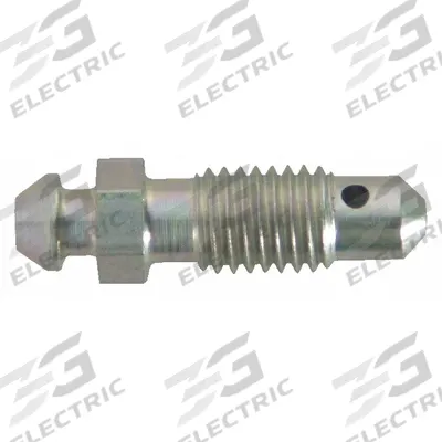 SUR&R Brake Bleeder Screw: Brake Bleeder Screw, 1/4"-28 Thread Size, Steel, 5 Pieces - Hydraulic Brake Line Accessories