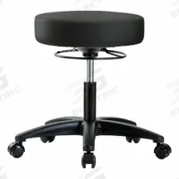 Stool: Vinyl, Ht Range 17 1/4 in to 22 1/2 in, 17 in Seat Wd, 17 in Seat Dp, 0 Glides, 5 Casters (MPN BR-VDHSO-RG-RC-8540). Key specifications — Brand: APPROVED VENDOR; Foot Support: No; Base Material: Fiberglass; ESD-Safe: Not ESD Safe; Number of Casters: 5.