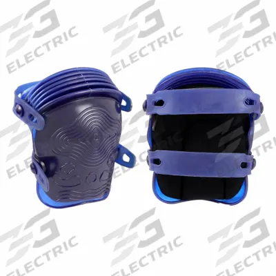 WESTWARD Knee Pad: Universal, 2 Straps, Button - Non-Marring Knee Pads