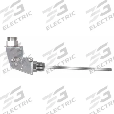 WAHL Immersion Temperature Probe: -76°F to 400°F /-60°C to 204°C, ±0.15°C - Threaded RTDs with Lead Wires
