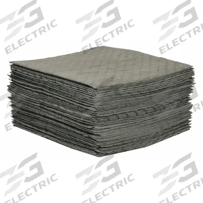 CONDOR Sorbent Pad: 104 oz Volume Absorbed Per Pad, 30 in x 30 in Pad Size (L x W) - Sorbent Pads