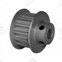 DAYTON Timing Pulley: Curvilinear, Fixed, For HTD Timing Belt Section, For 9 mm Belt Wd, 14 Teeth (MPN 14-5M09M6FA6). Key specifications — Brand: DAYTON; Finish: Clear Anodized; For Belt Series: Powerhouse®.