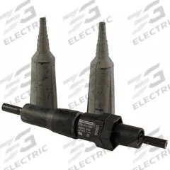 MERSEN In-Line Fuse Holder: Non-Rejection Block Style, 1 Pole, 600 V AC Rating, 600 V DC Rating (MPN FEBN-11-11-BA). Key specifications — Compatible Fuse Series: OTM; Brand: MERSEN.