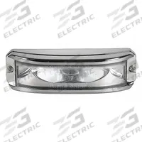 FEDERAL SIGNAL Wide Angle Light: Perimeter Flashing Warning Light, Red, 1 1/2 in Overall Wd, LED (MPN MPSW9-R). Key specifications — Operating Voltage: 12/24V DC; Number of Flash Patterns: 12; Includes: Black Bezel; Electrical Connection: Pigtail; Mount Type: Screw; Brand: FEDERAL SIGNAL; Shape: Rectangular; Lighting SAE Class Rating: SAE Class 1.