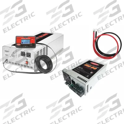 TUNDRA Inverter and Battery Charger: Modified Sine Wave, 6,000 W Peak Output Power - Multi-Unit Inverters with Battery Charger
