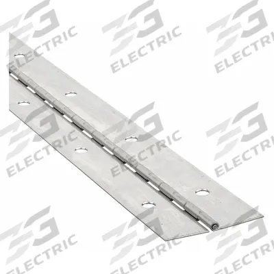 APPROVED VENDOR Piano Hinge: Stainless Steel, 72 in Leaf Ht - Full Surface-Mount Piano Hinges