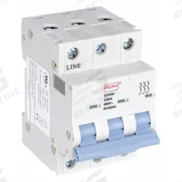 DAYTON IEC Supplementary Protector: 50 A Amps, 7.5kA at 480V AC, Screw Clamp, NDB2-63, 480V AC (MPN 5ZVG4). Key specifications — Terminal Connection: Screw Clamp; Series: NDB2-63; AC Voltage Rating: 480V AC; DC Voltage Rating: Not Rated; Max. AIR Rating: 7.5kA at 480V AC; Brand: DAYTON.