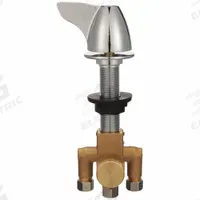 ZURN Mixing Valve: For Z6900 Series, Use with Hot/Cold Water, Brass (MPN P6900-ADM-XL). Key specifications — Compatible Series: Z6900; For Water Temperature: Hot/Cold; Compatible Brand: Zurn; Product Type: Mixing Valve; Includes: 3/8 in Compression Inlets and Outlets; Material: Brass.