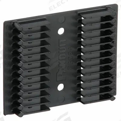 PANNET Splice Sleeve Holder: 2 1/2 in Overall Dp, 3 1/8 in Overall Wd, 1/2 in Overall Ht - Fiber Splice Modules & Splice Trays