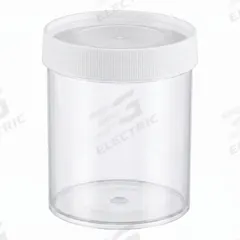 QORPAK Laboratory Jar: Polypropylene, Polypropylene, 32 fl oz, 113.59 mm Body Dia, 145.1 mm Ht (MPN 255762). Key specifications — Brand: QORPAK; Clarity: Colored; Closure Included: Yes; Pre-Cleaned: None.