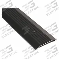 NATIONAL GUARD Door Threshold: Saddle, Aluminum, 6 ft Lg (MPN 424DKB-72). Key specifications — Brand: NATIONAL GUARD; Transition Type: Fluted.
