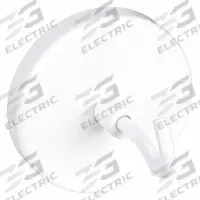 APPROVED VENDOR Hook: 26 lb Wt Capacity, 1 Hooks per Base, White, 1 Points per Hook (MPN 3DXZ5). Key specifications — Color: White; Brand: APPROVED VENDOR.