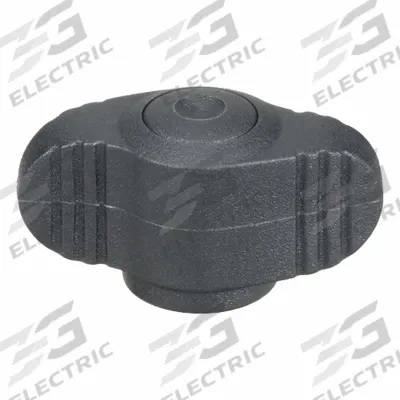 KIPP Hand Knob: Wing, Plastic w/ Brass Thread, M6 Thread, 8 mm Thread Lg - Wing Knobs with Threaded Hole