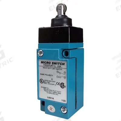 Honeywell Non Plug-In Limit Switch: Roller Plunger, Metallic, Momentary - Top-Mount Roller-Plunger Limit Switches