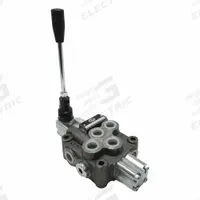 HYDRO CUSTOM Hydraulic Directional Control Valve: Four-Way / Three Positions, Motor Center, 1 Spools (MPN 228952). Key specifications — attr1017968: HYDRO CUSTOM; attr1017969: Motor Center; attr1018005: Spring Center.