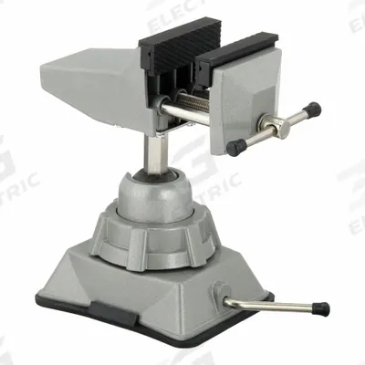 BESSEY Vacuum Vise: Light Duty, 2 3/4 in Jaw Face Wd, 2 3/4 in Max Jaw Opening - Multi-Angle Precision Vises
