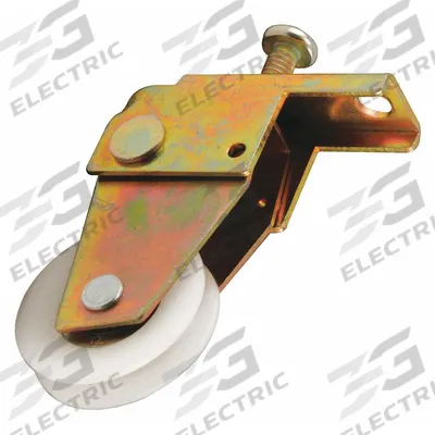 PRIME-LINE Roller Assembly: Roller Assembly, 1 1/2 in Overall Ht, 1 1/2 in Overall Lg - Screen Door Hardware