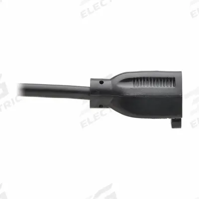 EATON TRIPP LITE Power Cord: 12 ft Lg, 3/16, 5-15P Plug, 5-15R Receptacle, SJT, PVC - Electronic Equipment Power Cords