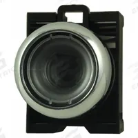 EATON Flush Push Button: 22 mm Mounting Size, Metallic, Momentary (MPN M22M-D-X). Key specifications — Brand: EATON; Action: Momentary; Series: M22; Push Button Material Type: Metallic.