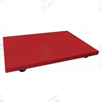APPROVED VENDOR General Purpose Dolly: 1,000 lb, 32 in L x 18 in W x 5 in H Deck, Smooth, (4) Swivel (MPN 48J096). Key specifications — Brand: APPROVED VENDOR; Deck Color: Red; Caster/Wheel Configuration: (4) Swivel; With Reinforcing Cross Brace: No; With Tow Eye: No.