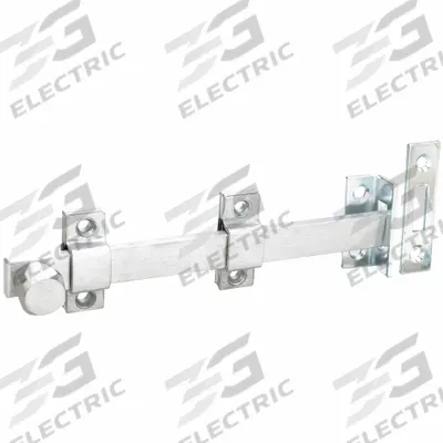 ROCKWOOD Door Bolt: Surface Bolt, 8 in Ht, 2 in Wd - Door Bolts