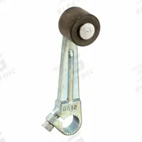 TELEMECANIQUE SENSORS Limit Switch Lever Arm: Roller Lever, Fixed, 1.5 in Arm/Operator Lg - Max (MPN 9007MA31). Key specifications — Brand: TELEMECANIQUE SENSORS; Compatible with Series: 9007AW; Roller Position: Outside Offset; Actuator Style: Rotary Lever Roller.