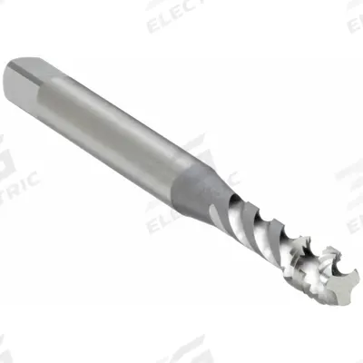 OSG Spiral Flute Tap: M3.5x0.6 Metric, D4 / 4H-6H, 3 Flute - General Purpose Spiral-Flute Taps