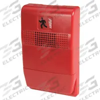 EDWARDS SIGNALING Temporal Horn: 24V DC, Temporal Horn, 7/8 in Overall Dp, 2 3/4 in Overall Wd (MPN EG1R-HD). Key specifications — Brand: EDWARDS SIGNALING; Manufacturer Part Number: EG1R-HD; Operating Voltage: 24V DC.