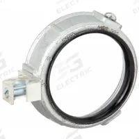 RACO Grounding Bushing: Iron, Zinc Plated, 3 in Trade Size, 2 7/8 in Overall Lg, Insulated (MPN 1292RAC). Key specifications — Insulated: Yes; Brand: RACO.