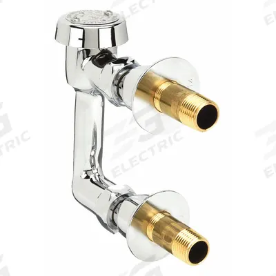 ZURN Concealed Vacuum Breaker: MNPT x MNPT, 1/2 in Pipe Size, Chrome-Plated - Elevated Atmospheric Vacuum Breakers
