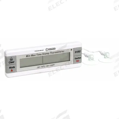 TRACEABLE Thermometers: -58°F to 158°F /-50°C to 70°C, ±1°C, (2) Bullet - Standard Thermometers