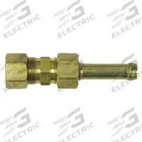SUR&R Line Adapter: Line Adapter, Brass/Steel, 350°F Op Temp - Max, -65°F Op Temp - Min, 2 PK (MPN TR410). Key specifications — Material: Steel; Type: Line Adapter; Connection: Steel Compression; Compatible with Grainger Part Number: 52HJ26; For Use With: Transmission Oil Cooler Lines; Brand: SUR&R.