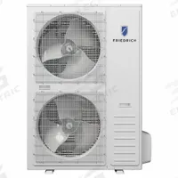 FRIEDRICH Air Conditioner Condensing Unit: 48,000 BtuH, 208/230V AC, Cooling/Heating, Heat Pump (MPN WFPU18Z483C). Key specifications — Brand: FRIEDRICH; Voltage: 208/230V AC.