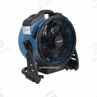 XPOWER Misting Fan: Variable Speeds, Non-Oscillating - Misting Industrial Pedestal Fans