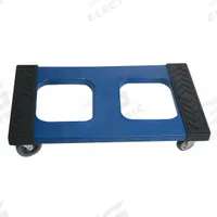 APPROVED VENDOR General Purpose Dolly: 1,000 lb, Blue, 30 in L x 18 in W x 7 in H Deck, (4) Swivel (MPN 10Z908). Key specifications — Brand: APPROVED VENDOR; Color: Blue; Caster/Wheel Configuration: (4) Swivel; Lip Type: Flush; With Tow Eye: No.