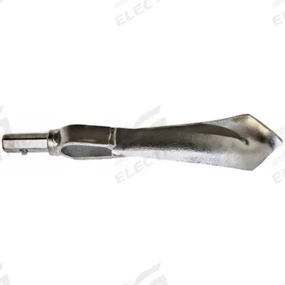 AMS Dutch Auger Head: Carbon Steel Bail/Carbon Steel Cylinder, 2 in Overall Dia - Soil Auger Accessories