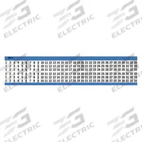 BRADY Wire Marker: 1 to 33, Black on White, 825 Labels, Vinyl Cloth, -40°F to 176°F, 25 PK (MPN WM-1-33-PK). Key specifications — Legend: 1 to 33; Label Material: Vinyl Cloth; Brand: BRADY; Color: Black on White.