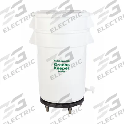 RUBBERMAID COMMERCIAL PRODUCTS Food Storage Container: 32 gal Capacity, White - Bulk Ingredient Bins